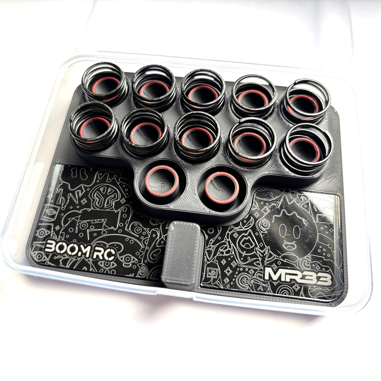 MR33 Magic Caddy Box for 1:10 Onroad Springs and Anti-roll Bars